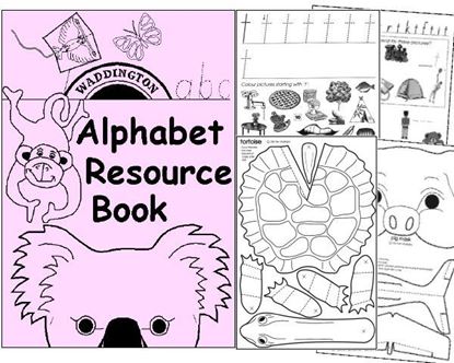 Picture of Alphabet Resource Book - Hardcopy - SPECIAL