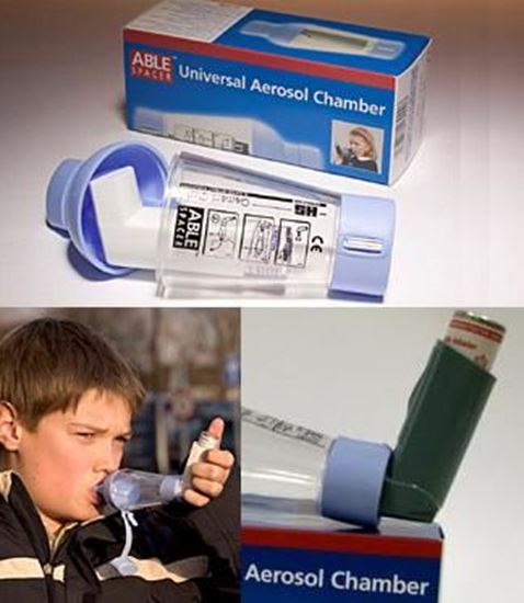 Picture of Asthma Spacer -Compact Universal 'Able' Brand