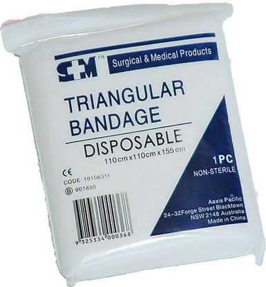 Picture of Bandage -Triangular Disposable Poly