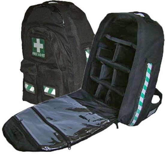 Picture of First Aid --Backpack Deluxe Black