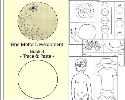 Picture of Fine Motor Development eBook 3 - Trace & Paste