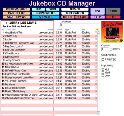 Picture of Jukebox CD Manager