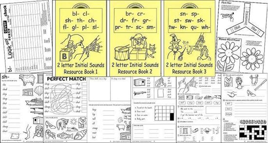 Picture of 2 Letter Initial Sounds eBk Set 1-3