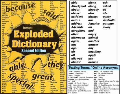 Picture of Exploded Dictionary 2nd Edition eBook