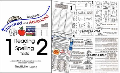 Picture of Reading & Spelling Tests 3rd Edition (Update1) ONE Teacher Use