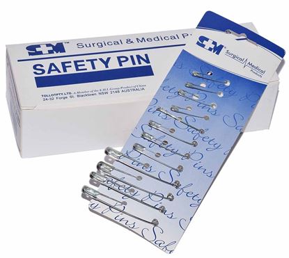Picture of Safety Pins -12 Assorted
