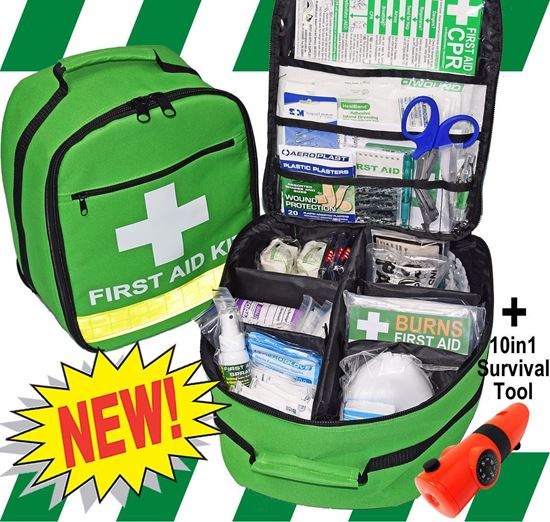 Picture of First Aid Kit -Safe Work Australia Comprehensive Backpack Premium