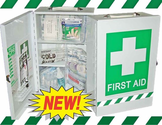Picture of First Aid Kit -Safe Work Australia Comprehensive Wall Cabinet Large