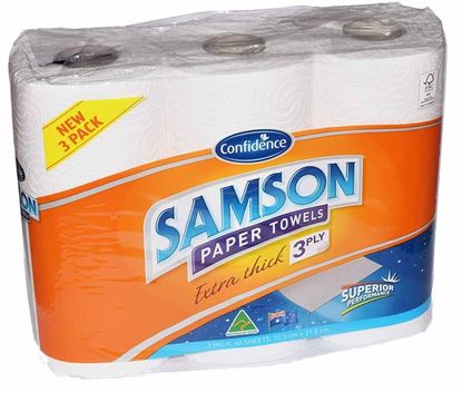 Picture of Towel -Paper 3 Rolls 3ply