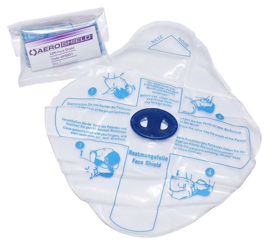 Picture of Resuscitation Mask -Disposable Face Shield