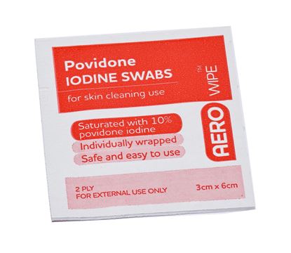 Picture of Antiseptic -Povidone-iodine Swab