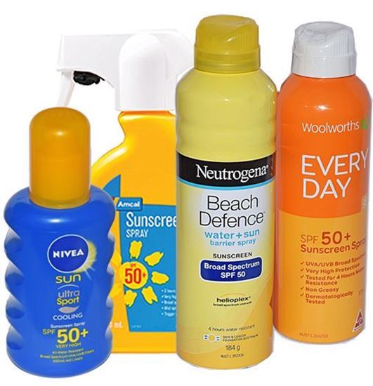 Picture of Sunscreen  -Spray SPF 50+