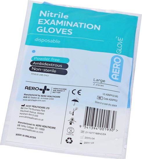 Picture of Gloves -Nitrile   2 pack large