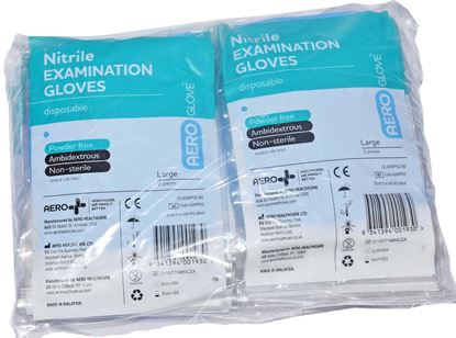 Picture of Gloves -Nitrile   2 pack large 25x2pk